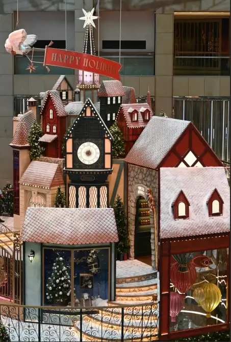 聖誕POP-UP,聖誕櫥窗展示,展示道具