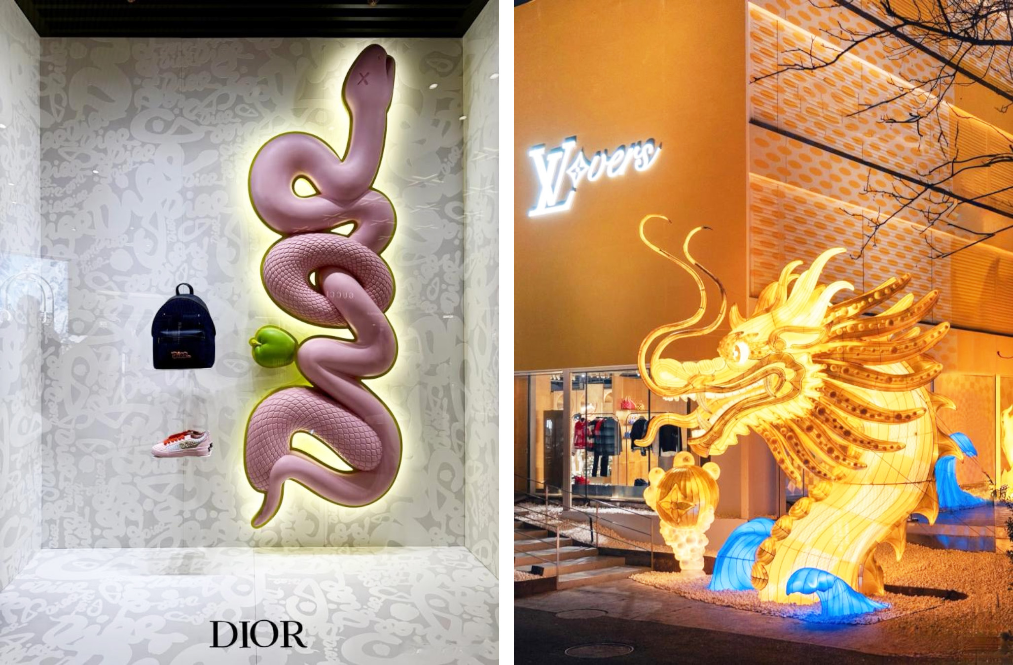 New Year Window Display, Festive Window Displays