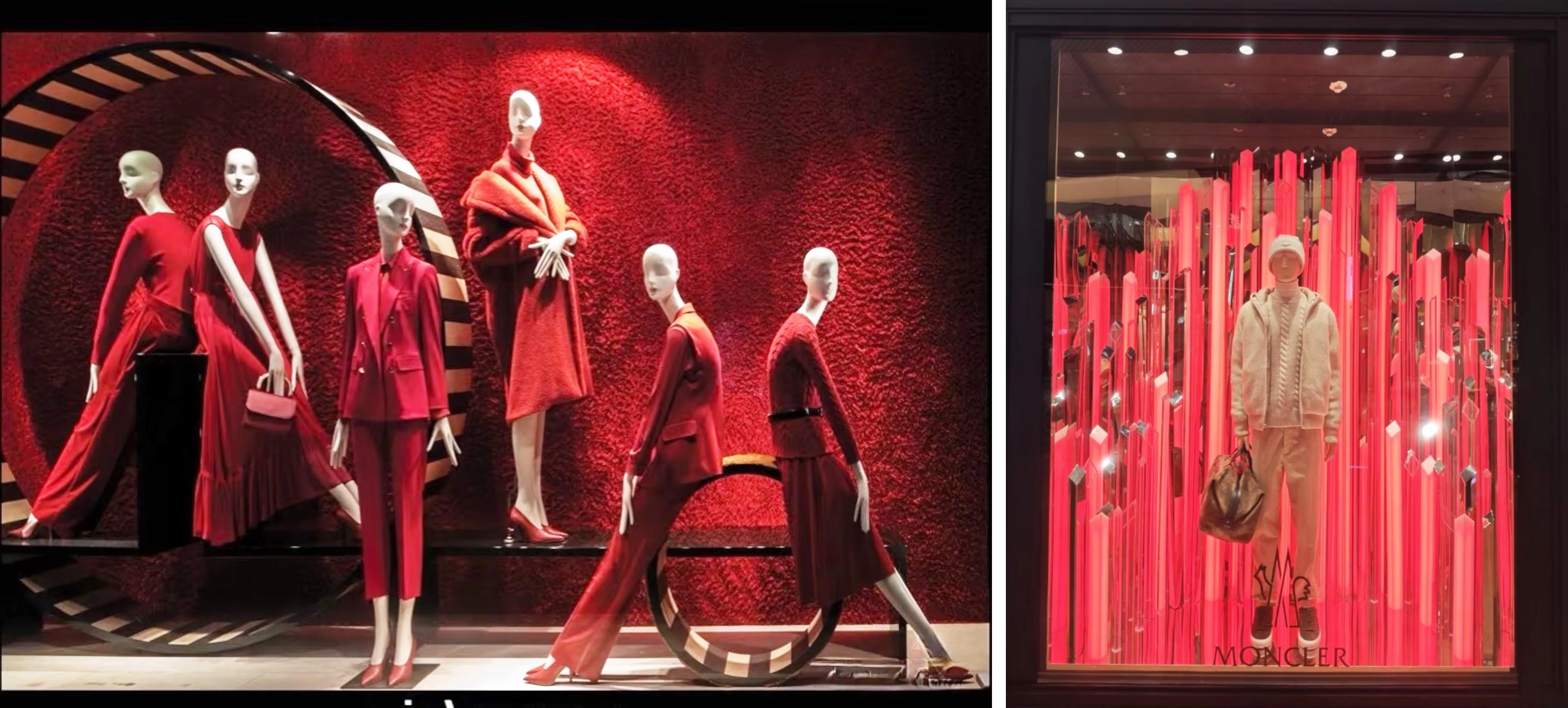 New Year Window Display, Festive Window Displays