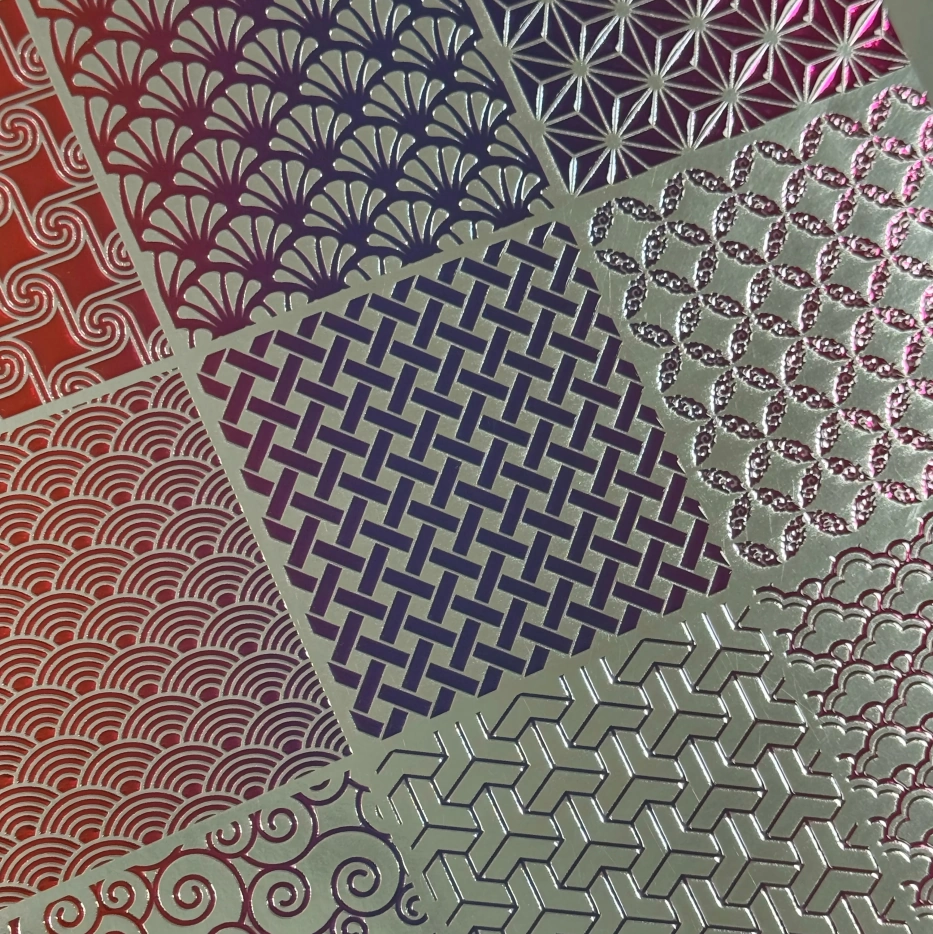 烫金工艺，展示道具