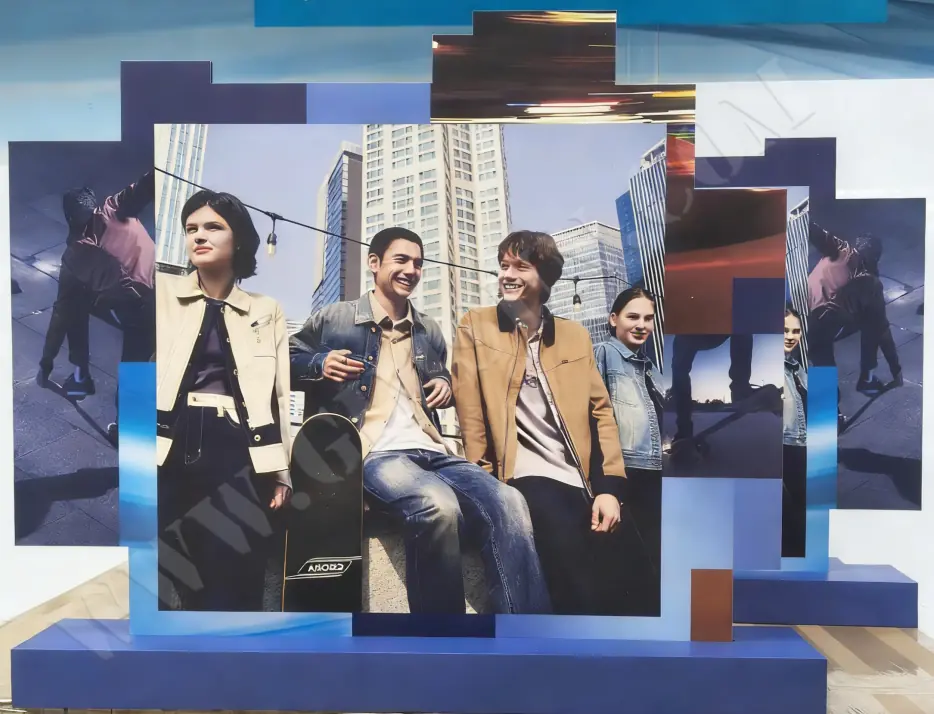 烫金工艺，展示道具