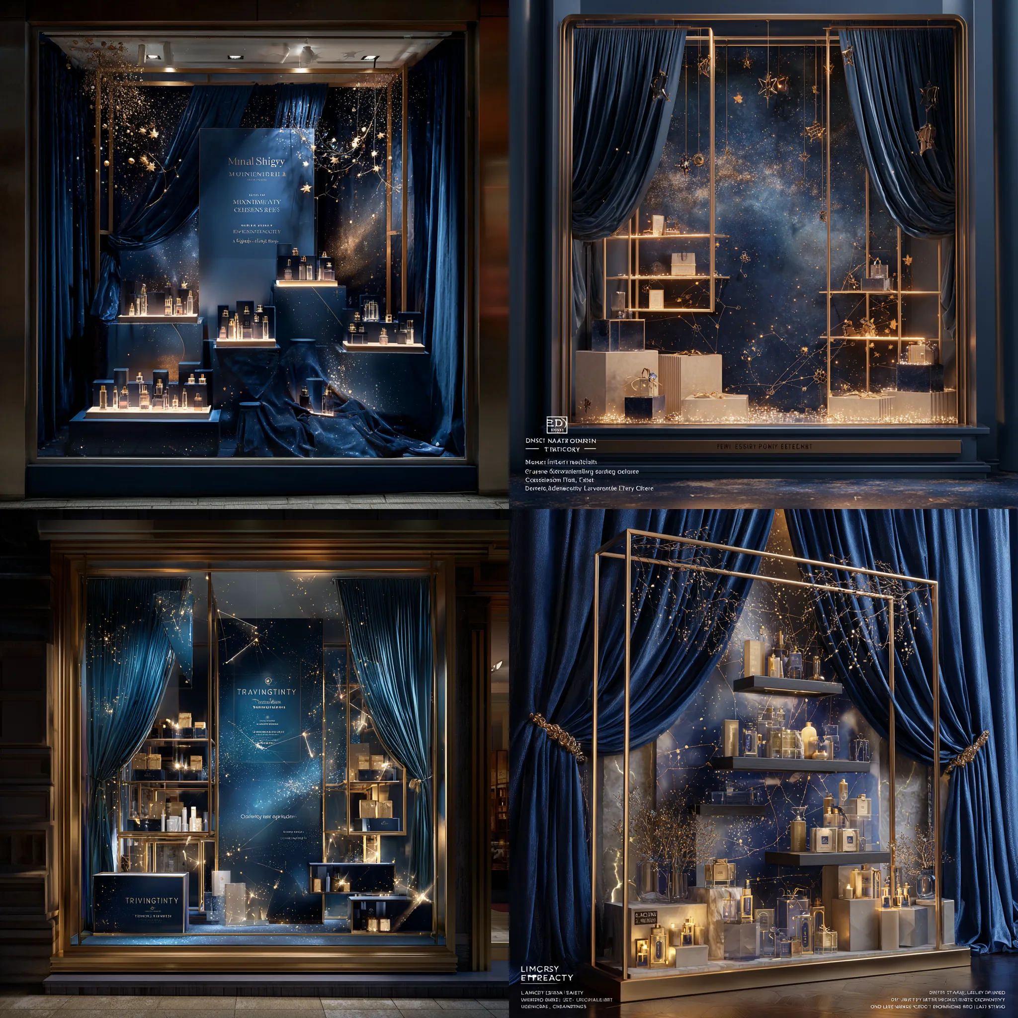 烫金工艺，展示道具