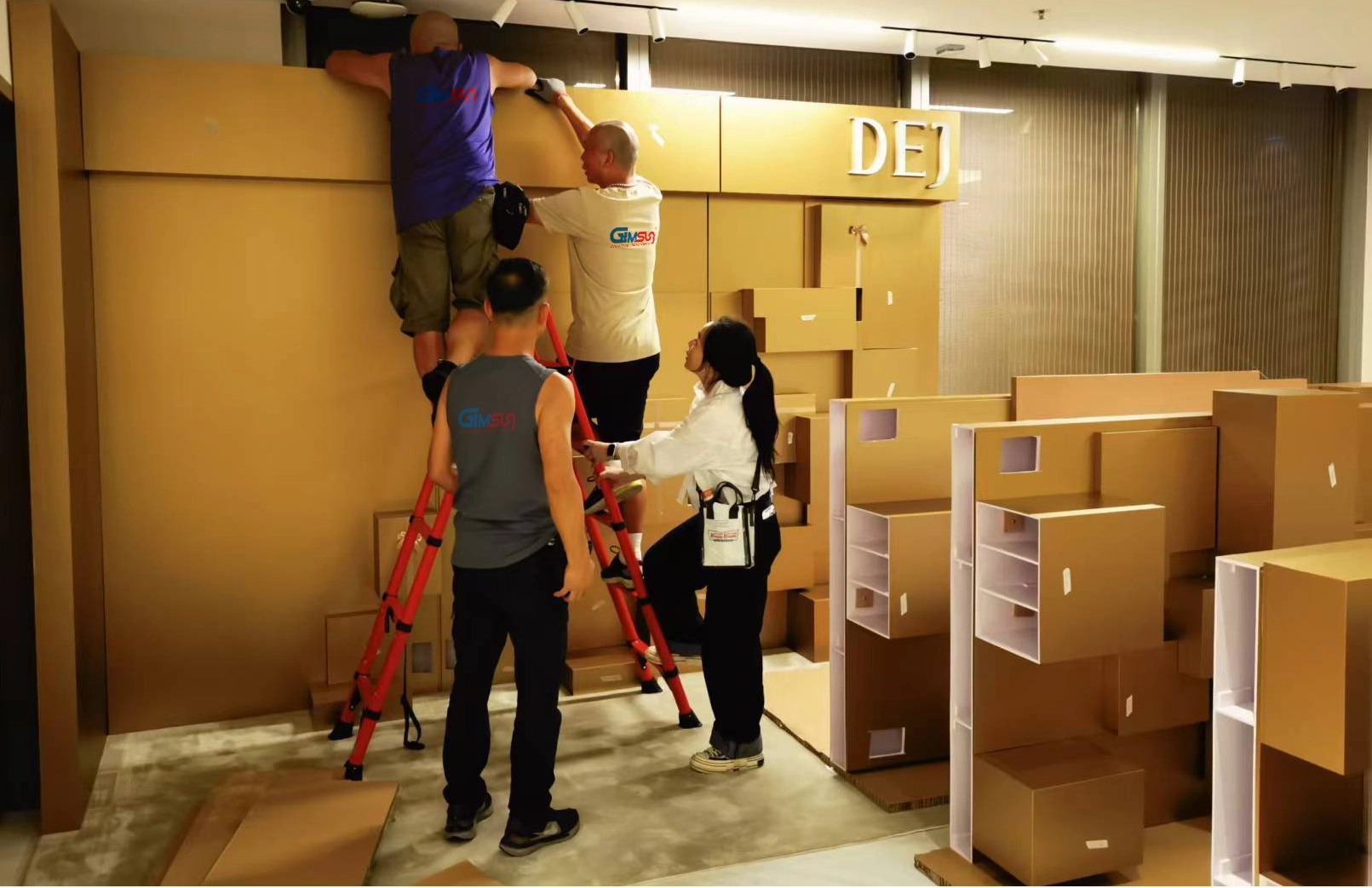 Pop-up Store Design，Creative store ， Store Decoration