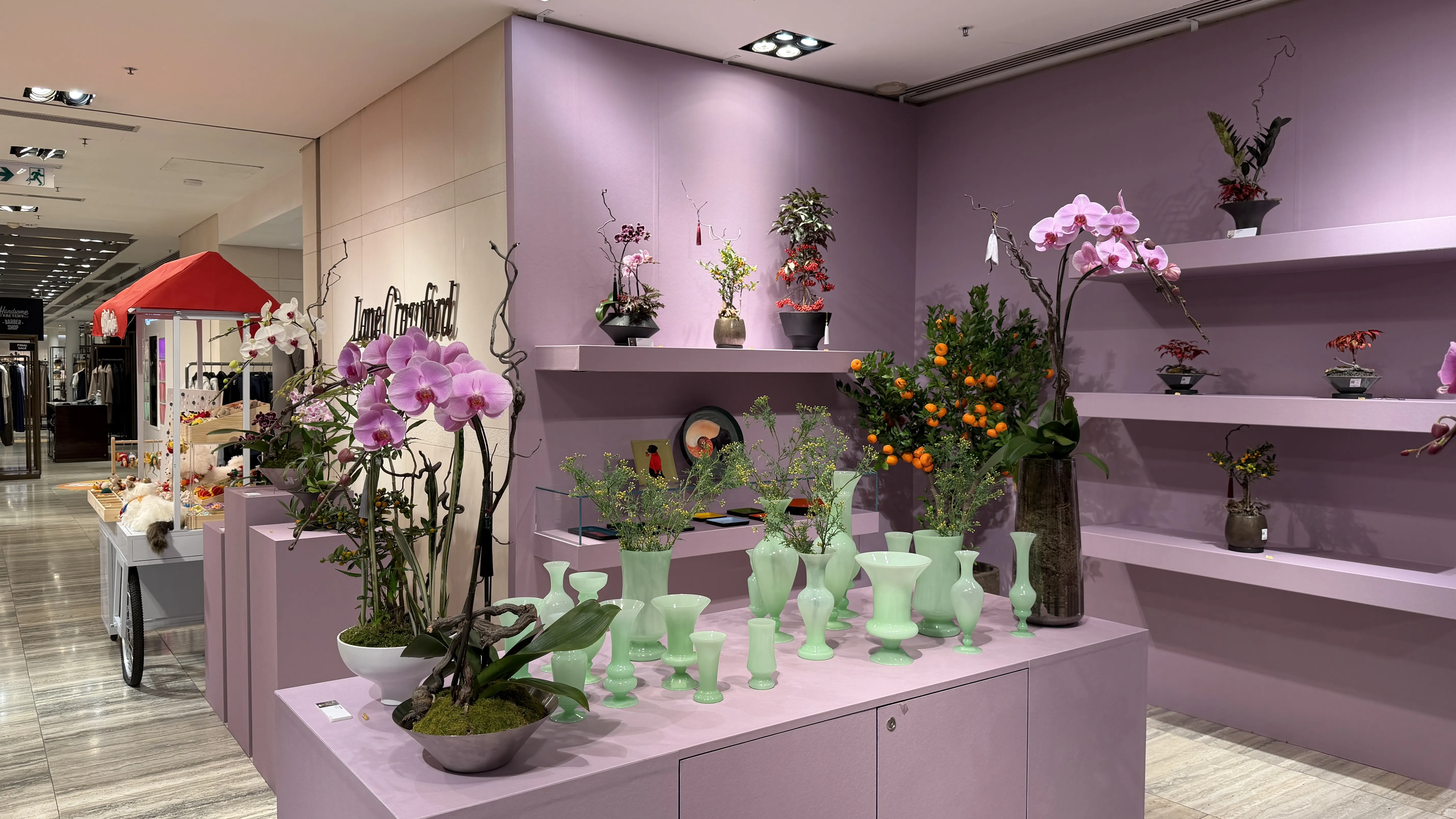 New Year Store Decoration Refresh in Shopping Mall