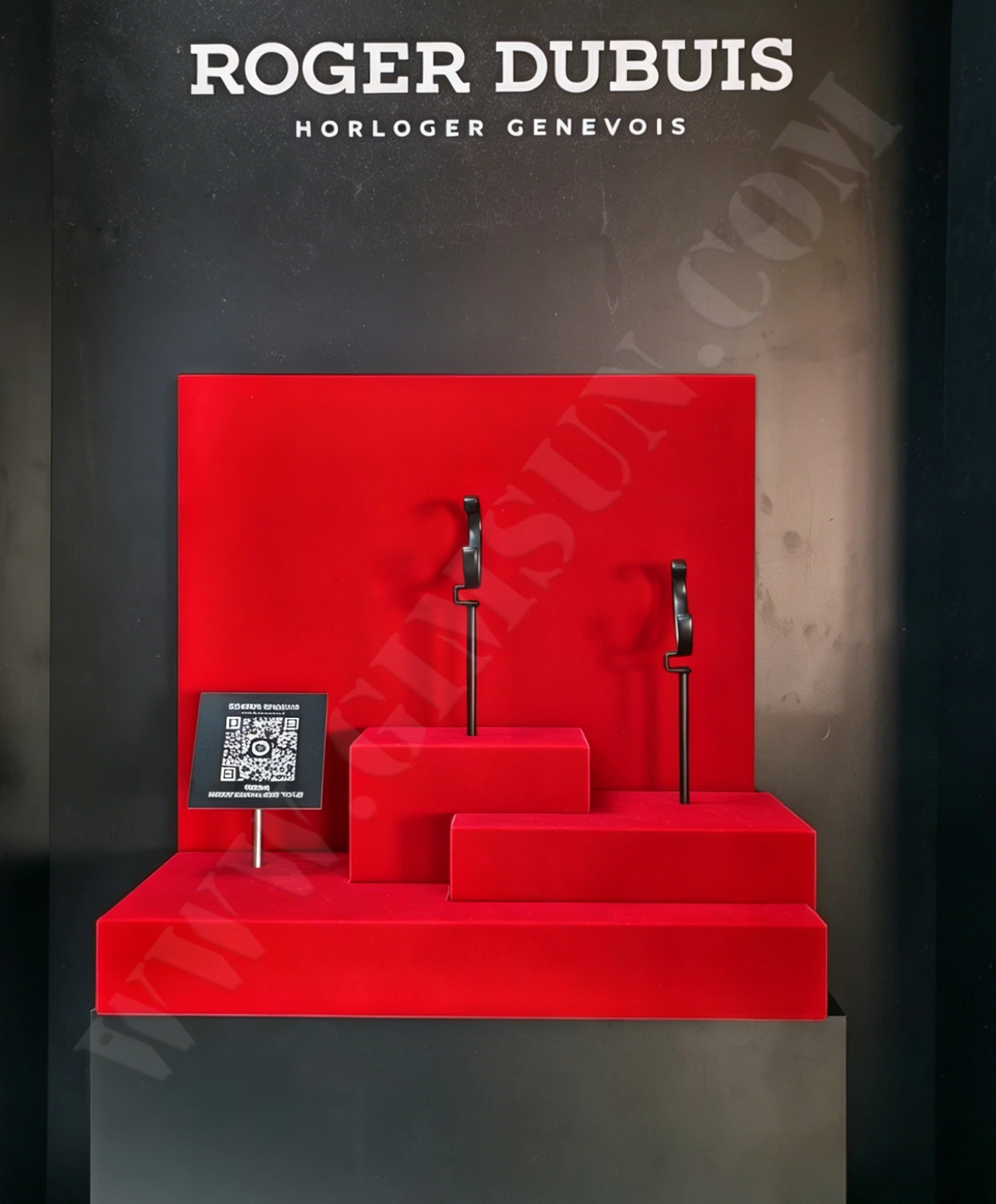 澳門奢雅鐘錶品牌櫥窗定制