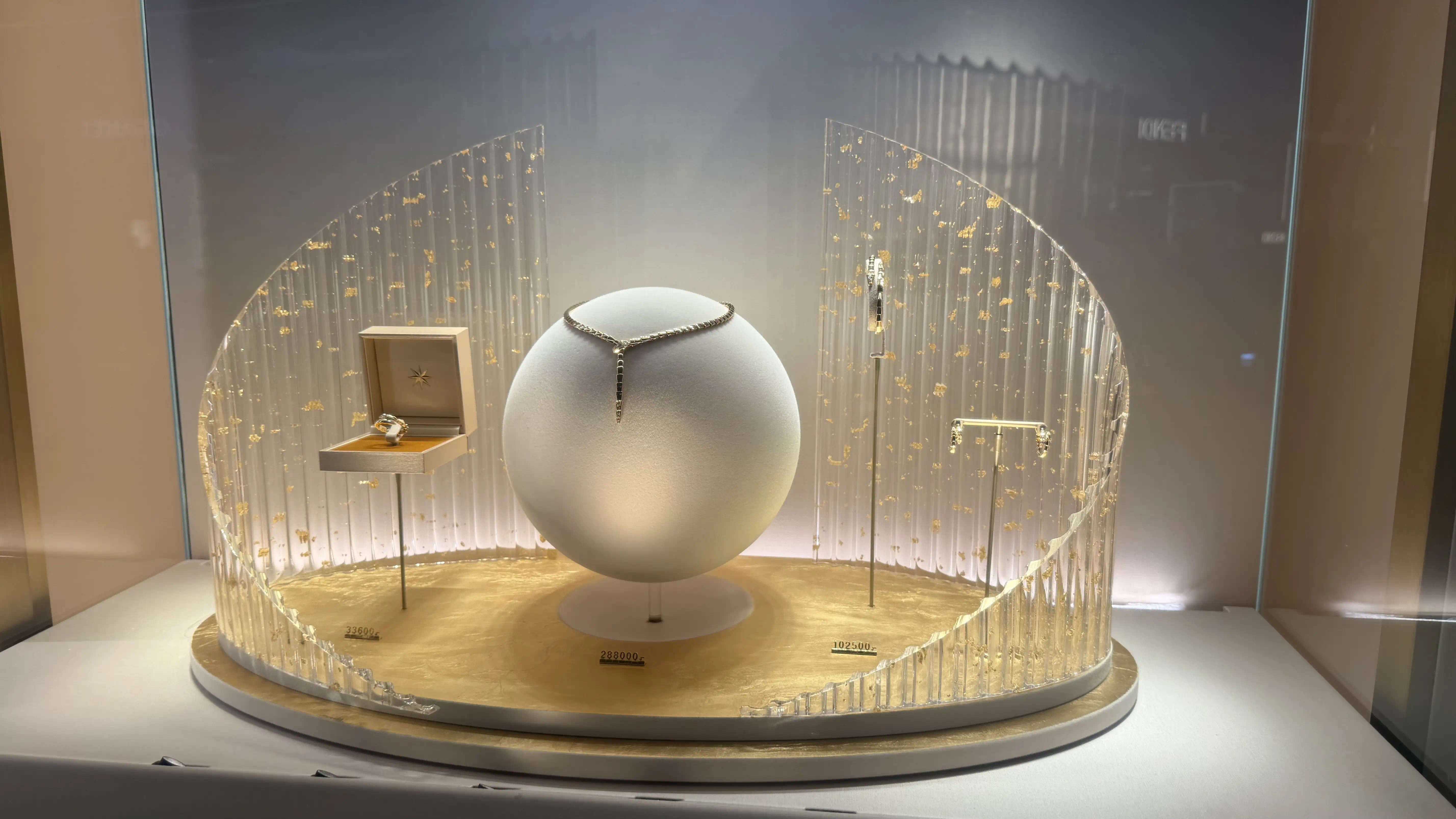 BVLGARI 2026 Spring/Summer retail window display examples