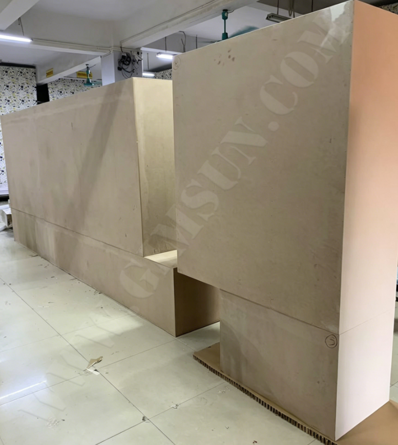 Pop-up shop build process